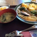 アパホテル - 朝食バイキング例