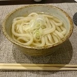 Miyazen Ishii - 秋田名物、稲庭うどん。しゃぶしゃぶ鍋の〆。