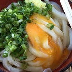 須崎食料品店 - うどん大(冷)+生たまご