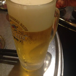 赤いとんがらし - 生ビール