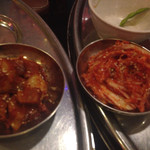 赤いとんがらし - キムチとカクテキ