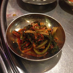 赤いとんがらし - 小松菜キムチ