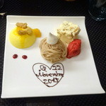 サンフォコン - デザート盛り合わせ