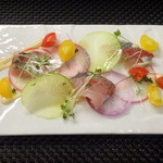 サンフォコン - 鯵のマリネ（シェア後）