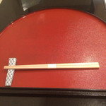 東條 - カウンターにセット