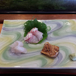 あしか寿司 - 地魚の刺身