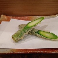天ぷらふく西 禅と匠 - アスパラ