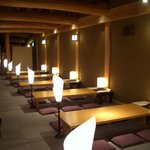 熊本城本丸御殿 - 灯りが印象的です