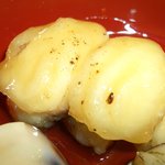 熊本城本丸御殿 - 「御平椀」の「鯛てんぷら・水前寺菜添え」