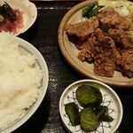 鮪小屋本店 - 鮪唐揚定食　980円