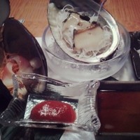 鎌倉山 本店 - アワビ刺し・タイetc