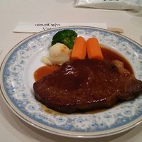 レストラン香味屋 - サーロインステーク ミディアムレア