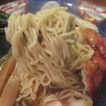 支那そば 八雲 - 硬めの麺