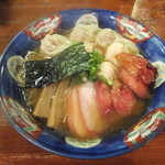 ミックス特製ワンタン麺＋切り落としチャーシュー