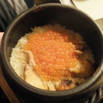 旬菜 おぐら家 - 秋鮭といくらの炊き込みご飯
