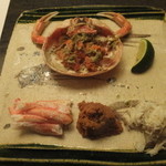 旬菜 おぐら家 - 香箱蟹