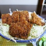 若松食堂 - ソースかつ丼のアップですｗ