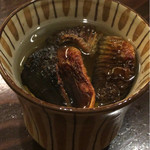 食堂 おがわ - 〆のひれ酒（1000円）