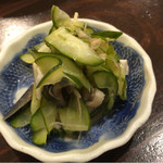 食堂 おがわ - 香の物。