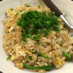 食堂 おがわ - じゃこチャーハン（1000円）。