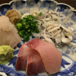 食堂 おがわ - 器も素晴らしい。