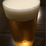 食堂 おがわ - ビール（500円）