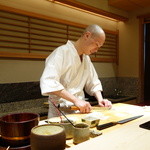 鮨 とかみ - 親方　佐藤さん