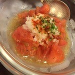 ざくろ 銀座店 - トマトサラダ