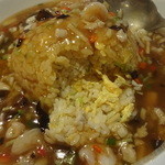 北京飯店 - 炒飯も具だくさんでした