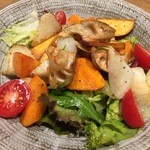 根菜サラダ（味噌バルサミコソース）