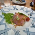 牛しゃぶのサラダ仕立て。さっぱり旨し