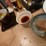 一游 - メインのイベリコ豚と夏野菜の八方蒸し。さすがはイベリコです！