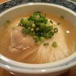 日本料理 たかむら - はまぐりソーメン。