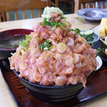 ねぎとろ大盛り