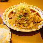 食楽庵 鼎 - 豚の生姜焼き定食