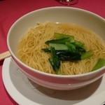 中国料理 瑞兆 - 上湯青菜そば