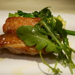 アルポルトカフェ - 地鶏の香草焼き