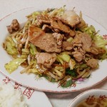 Fukura kuen - 肉野菜炒めライス