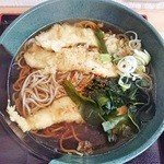 蕎麦たつ - 鶏天そば