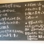 タグル - 黒板メニュー。