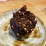 蕎麦味噌１００円。