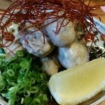 牡蛎のオイル漬け６５０円。