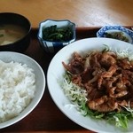 Aichan - 生姜焼定食６５０円