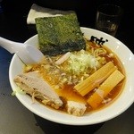 二球 - 海老そば女子盛り660円