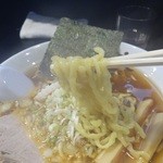 二球 - 海老そばの麺