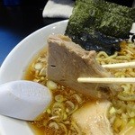 二球 - ぶ厚いチャーシュー