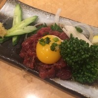 肉の田じま - 桜ユッケ