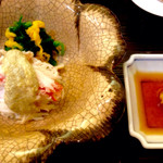 御料理 辰むら - 【2015年11月再訪時】季節のスペシャル？：津居山カニのほぐし