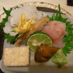 くろぎ - 造り（鱧・鯉）（'10/7）