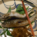 くろぎ - 若鮎･うどきんぴら('10/7)